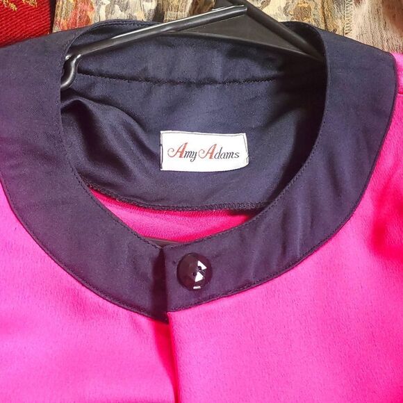 AMY ADAMS Pink button down jacket - Picture 6 of 11